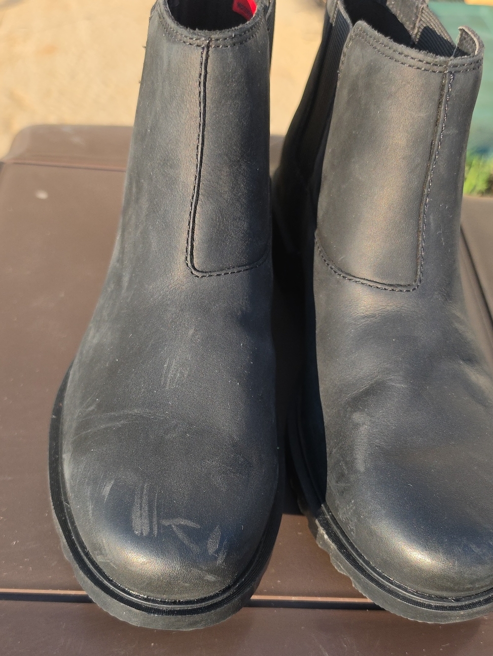 Sorel Womens Size 8.5 Black Chelsea Ankle Boots - Picture 7 of 9